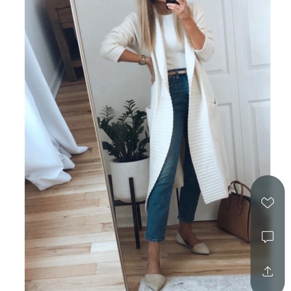 Open Edit Nordstrom Belted Duster Cardigan - Picture 2 of 3